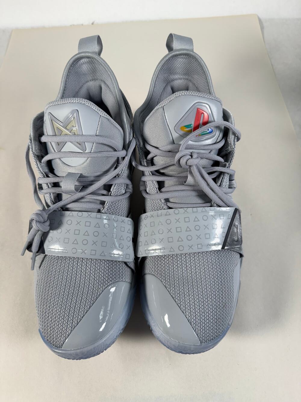 Nike PG 2.5 PlayStation Wolf Grey Paul George Men's 9.5 BQ8388-001 Box